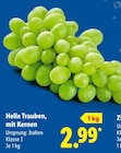 Helle Trauben, mit Kernen bei Lidl im Dieburg Prospekt für 2,99 €
