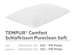 Aktuelles Comfort Schlafkissen Pureclean Soft Angebot bei XXXLutz Möbelhäuser in Göttingen ab 113,00 €
