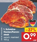 Schweine-Nacken/Kammsteak bei Netto Marken-Discount im Prospekt "" für 0,99 €