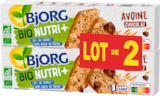 BISCUITS D'AVOINE AU CHOCOLAT BIO BJORG - BJORG dans le catalogue Auchan Hypermarché