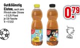 Teegetränk im Trinkgut Prospekt Eistee Pfirsich von Gut&Günstig im aktuellen Trinkgut Prospekt für 0,79 €
