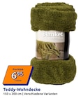 Teddy-Wohndecke bei Action im Wittlich Prospekt für 6,95 €