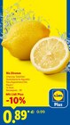 Bio Zitronen Angebote bei Lidl München für 0,89 €
