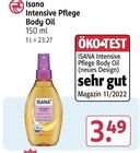 Intensive Pflege Body Oil von Isana im aktuellen Rossmann Prospekt