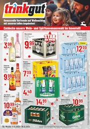 Trinkgut Prospekt für Köln mit 8 Seiten Trinkgut Prospekt für Köln: "Aktuelle Angebote", 8 Seiten, 11.12.2023 - 16.12.2023