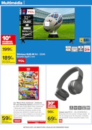 Prix et réduction Casque Sans Fil dans le prospectus Carrefour en cours Offre Casque Sans Fil dans le catalogue Carrefour du moment à la page 85