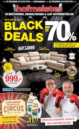 Möbel & Einrichtung Prospekt von hofmeister in Pfaffenhofen Aktueller hofmeister Möbel & Einrichtung Prospekt für Pfaffenhofen: BLACK DEALS mit 12} Seiten, 05.11.2025 - 06.12.2025