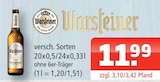 Pilsener Angebote von Warsteiner bei Getränke Oase Hamm für 11,99 €