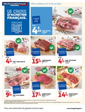Promos Viande dans le catalogue "La Fête De MAMAN" de Auchan Hypermarché Viande en promo dans le catalogue Auchan Hypermarché à la page 2