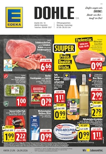 EDEKA Hopsten Prospekt der aktuellen Woche, gültig von 21.09.2026 bis 26.09.2026 Aktueller EDEKA Hopsten Prospekt "Aktuelle Angebote" mit 28 Seiten