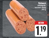 Mettwurst bei EDEKA im Gunzenhausen Prospekt für 1,19 €