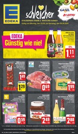 Aktueller EDEKA Supermarkt Prospekt in Gompertshausen und Umgebung, "Wir lieben Lebensmittel!" mit 24 Seiten, 23.09.2024 - 28.09.2024