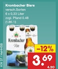 Biere im Angebot bei Netto Marken-Discount in Kiel Biere Angebote von Krombacher bei Netto Marken-Discount Kiel für 3,69 €