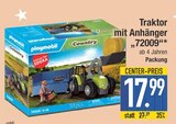 Traktor mit Anhänger im Angebot bei EDEKA in Augsburg Traktor mit Anhänger Angebote von Playmobil bei EDEKA Augsburg für 17,99 €