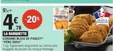 Cordons bleus de poulet - PÈRE DODU à 4,78 € dans le catalogue E.Leclerc