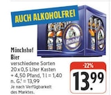 Mönchshof bei nah und gut im Prospekt "" für 13,99 €