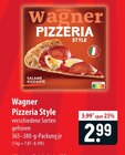 Wagner Pizzeria Style im Angebot bei famila Nordost in Stralsund Wagner Pizzeria Style Angebote bei famila Nordost Stralsund für 2,99 €