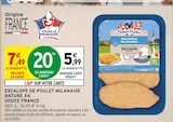 Intermarché Fourneaux - Promo Escalope de poulet milanaise nature x4 Promo Escalope de poulet milanaise nature x4 à 5,99 € dans le catalogue Intermarché à Fourneaux