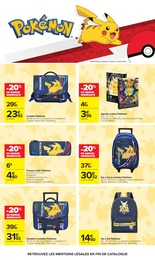 Offre Pokémon dans le catalogue Carrefour du moment à la page 7