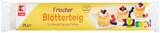 Frischer Blätterteig von K-CLASSIC für 0,79 € bei Kaufland im Angebot Frischer Blätterteig von K-CLASSIC im aktuellen Kaufland Prospekt