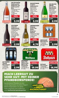 Wasser im Kaufland Prospekt "Hier bin ich richtig" mit 65 Seiten (Freiburg (Breisgau))