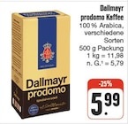 prodomo Kaffee bei nah und gut im Prospekt "" für 5,99 €