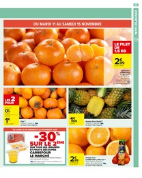 Prix et réduction Ananas dans le prospectus Carrefour Market en cours Offre Ananas dans le catalogue Carrefour Market du moment à la page 15