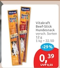 Beef-Stick Hundesnack von Vitakraft im aktuellen budni Prospekt