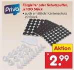 Filzgleiter im Angebot bei Netto Marken-Discount in Dreieich Filzgleiter Angebote von Priva bei Netto Marken-Discount Dreieich für 2,99 €