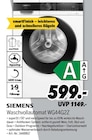 Waschvollautomat WG44G2Z von SIEMENS für 599,00 € bei MEDIMAX im Angebot Waschvollautomat WG44G2Z von SIEMENS im aktuellen MEDIMAX Prospekt