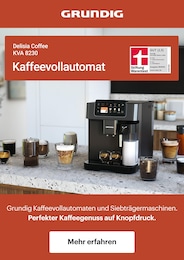 Grundig bei Expert Prospekt für Siegen: "Perfekter Kaffeegenuss auf Knopfdruck", 1 Seite, 28.03.2026 - 30.04.2026