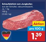 Schaufelstück vom Jungbullen im Angebot bei Netto Marken-Discount in Wismar Schaufelstück vom Jungbullen Angebote bei Netto Marken-Discount Wismar für 1,39 €