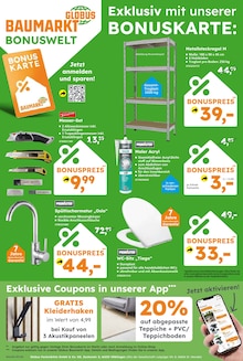 Küche im Globus-Baumarkt Prospekt "Immer eine Idee besser" mit 13 Seiten (Bochum)