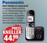 Dect-Telefon KX-TG6821GB von Panasonic im aktuellen V-Markt Prospekt für 44,99 €