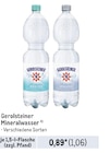 Mineralwasser Angebote von Gerolsteiner bei Metro Aschaffenburg für 1,06 €