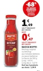 Sauce - Mutti dans le catalogue Hyper U