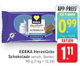 Herzstücke Schokolade Angebote von EDEKA bei E center Trier für 0,99 €