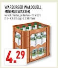 Mineralwasser bei Marktkauf im Blomberg Prospekt für 4,29 €