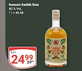 Konsum Karibik Rum bei GLOBUS im Leipzig Prospekt für 24,99 €