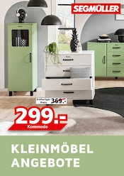 Aktueller Segmüller Prospekt mit Sideboard, "KLEINMÖBEL ANGEBOTE", Seite 1