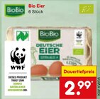 Bio Eier Angebote von BioBio bei Netto Marken-Discount Filderstadt für 2,99 €