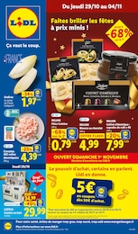 Catalogue Supermarchés de Lidl à Mazères Prospectus Lidl à Mazères, "Faites briller les fêtes à prix minis !", 64 pages, 29/10/2026 - 04/11/2026