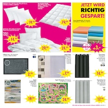 Bettdecke im SB Möbel Boss Prospekt "JETZT WIRD RICHTIG GESPART!" mit 16 Seiten (Koblenz)