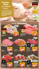 Schweinefleisch im REWE Prospekt in Leipzig Aktueller REWE Prospekt mit Schweinefleisch, "Dein Markt", Seite 14