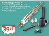 Handstaubsauger Invictus One Angebote bei GLOBUS Worms für 39,99 €