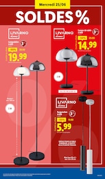 Prix et réduction Lampe dans le prospectus Lidl en cours Offre Lampe dans le catalogue Lidl du moment à la page 33