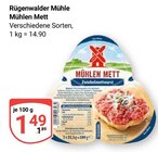 Aktuelle Mettwurst Angebote bei GLOBUS in Mannheim Aktuelles Mühlen Mett Angebot bei GLOBUS in Mannheim ab 1,49 €