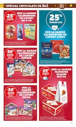 Prix et réduction Calendrier dans le prospectus Super U en cours Offre Calendrier dans le catalogue Super U du moment à la page 15