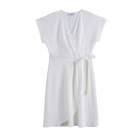 Promo La robe cache-coeur femme à 15,99 € dans le catalogue Carrefour à Trans-en-Provence