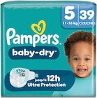 Couches Baby-Dry T5 x39 - PAMPERS - Intermarché Super à Viry-Châtillon Couches Baby-Dry T5 x39 - PAMPERS en promo chez Intermarché Super Viry-Châtillon à 11,09 €